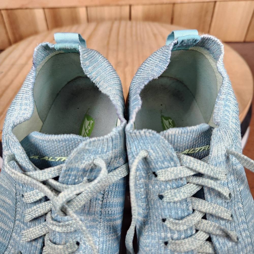 Altra Vali Shoes Womens 9 Blue Light Knit Casual Walking‎ Sneakers AFW1884A-4 - Picture 9 of 10